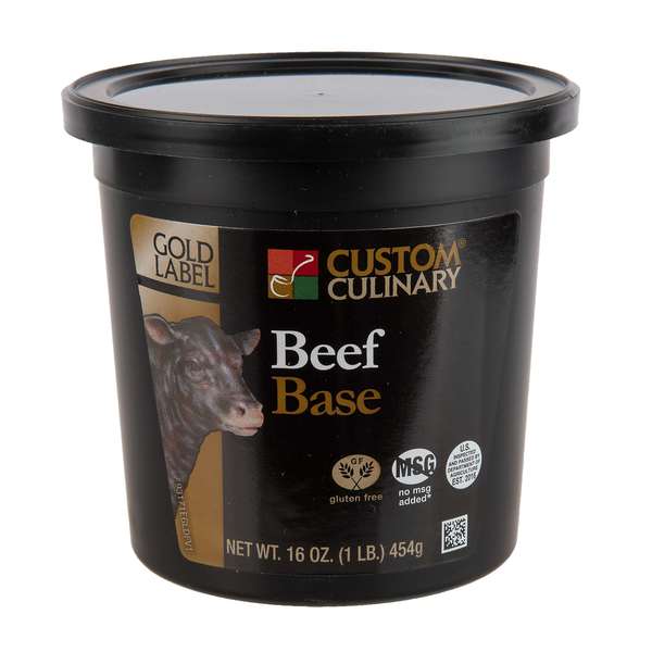 Gold Label Gold Label No MSG Base Beef Paste 1lbs Container, PK6 93171EGLD